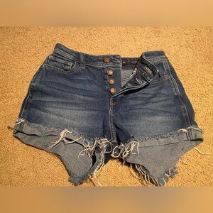 Hollister high waist denim shorts